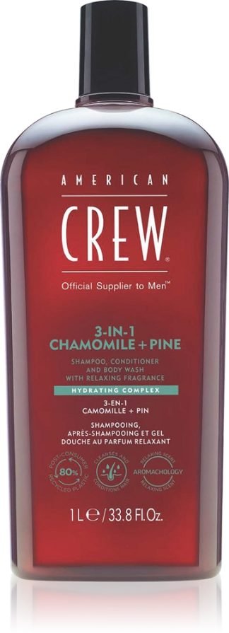 American Crew 3 in 1 Chamimile + Pine 450 ml