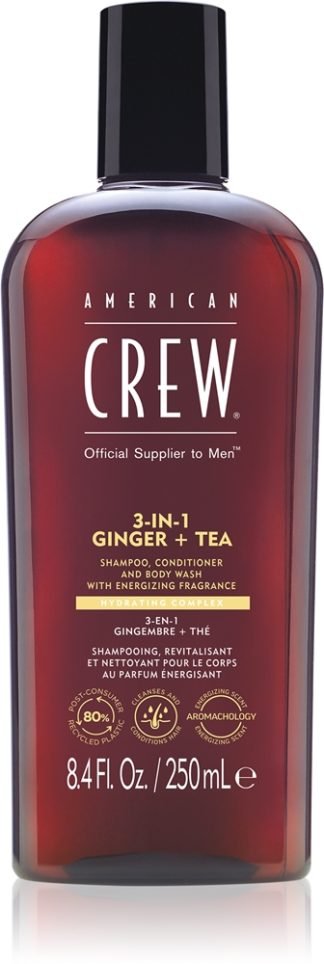 American Crew 3 in 1 Ginger + Tea 450 ml
