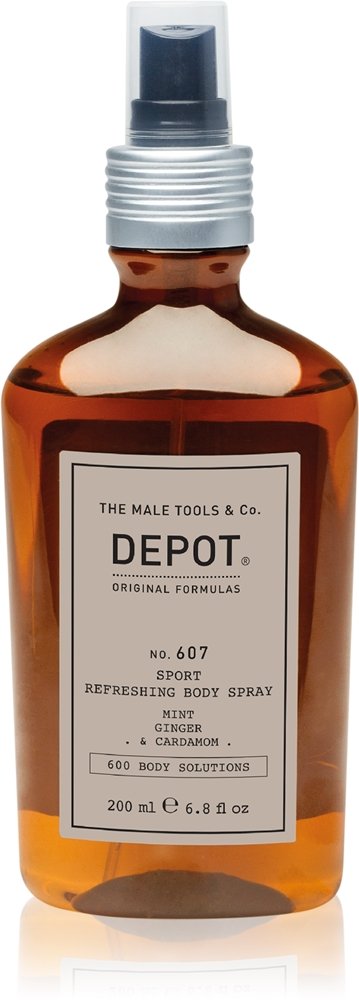 DEPOT 600 BODY SOLUTIONS NO. 607 SPORT REFRESHING BODY SPRAY 200 ml