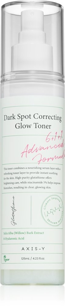 AXIS-Y 6+1+1 Advanced Formula Dark Spot Correcting Glow Toner 125 ml