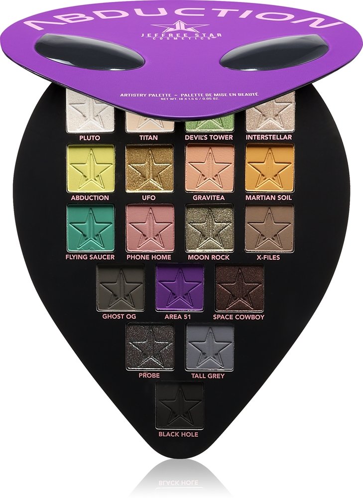 Jeffree Star Cosmetics Abduction Artistry Eye Palette 18 x 1,5 g