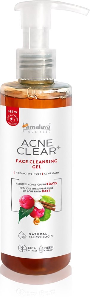 Himalaya Herbals Acne Clear+ Face Cleasing Gel 200 ml