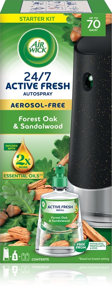 Air Wick Active Fresh Forest Oak & Sandalwood 228 ml