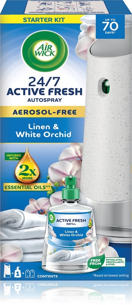 Air Wick Active Fresh Linen & White Orchid 228 ml
