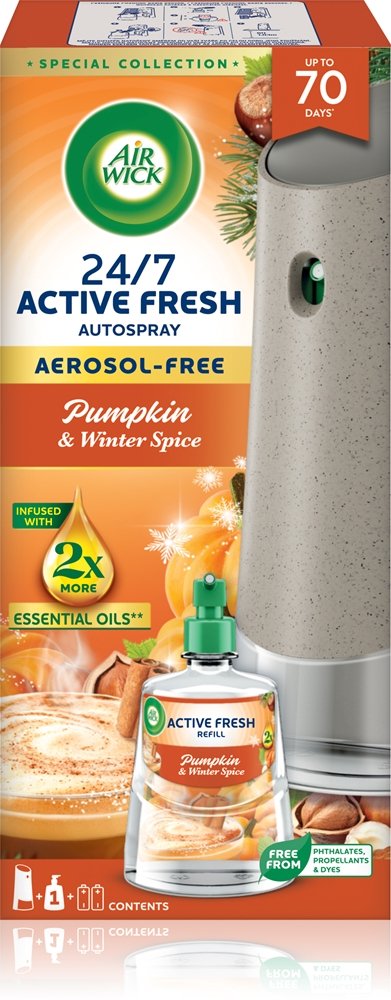 Air Wick Active Fresh Pumpkin & Winter Spice 228 ml