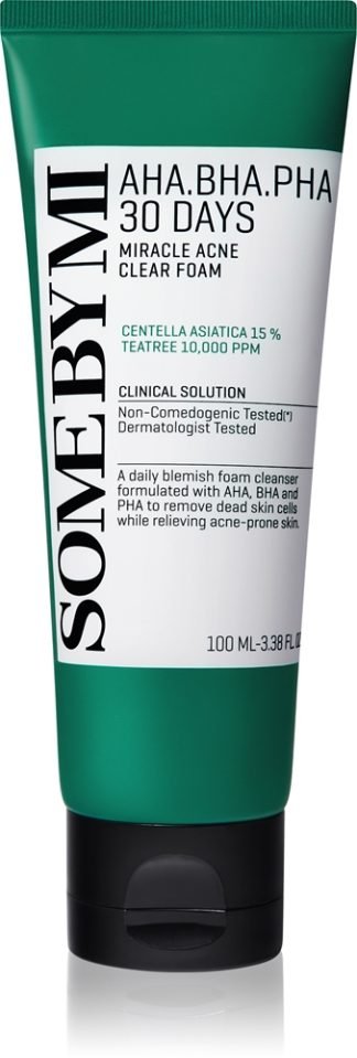 Some By Mi AHA∙BHA∙PHA 30 Days Miracle Acne Clear Foam 100 ml