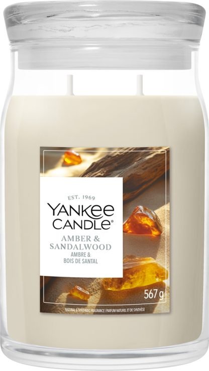 Yankee Candle Amber & Sandalwood 567 g