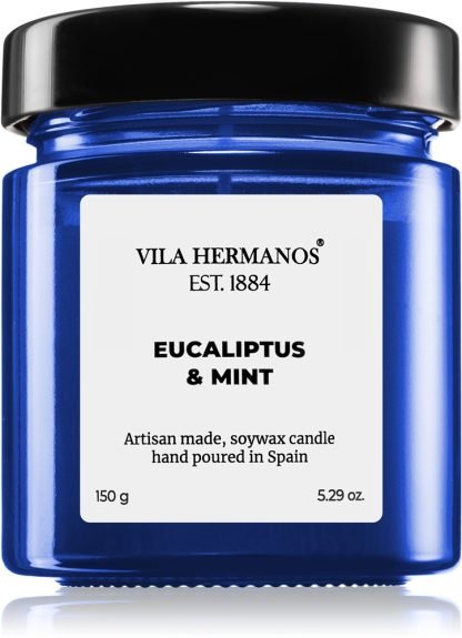 Vila Hermanos Apothecary Cobalt Blue Eucalyptus & Mint 150 g