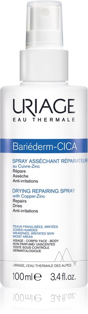 Uriage Bariederm Cica Drying Repairing Spray 100 ml