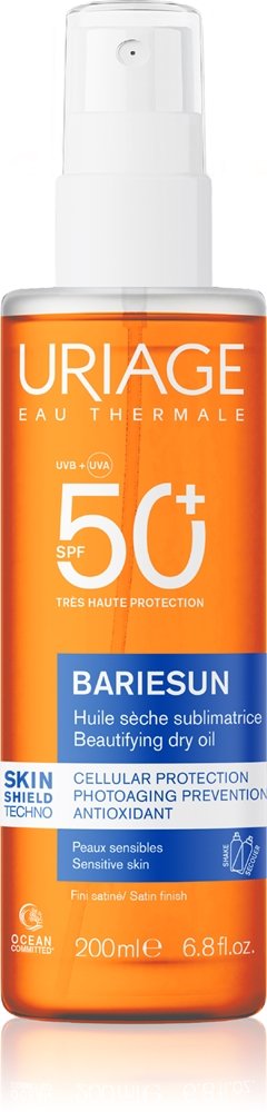 Uriage Bariésun Dry Oil SPF 50+ 200 ml