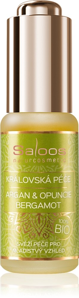 Saloos Bio King's Care Argan & Opuntia & Bergamot 20 ml