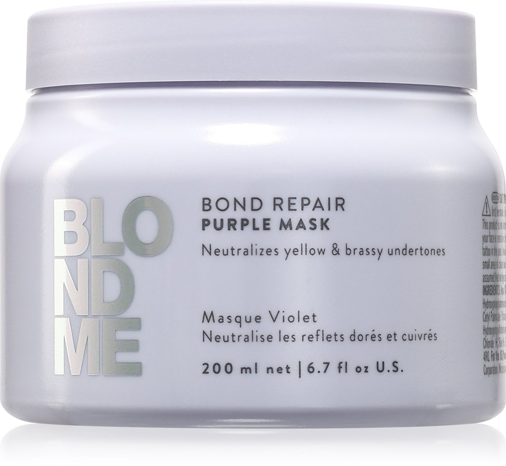 Schwarzkopf Professional Blondme Bond Repair Purple Mask 500 ml
