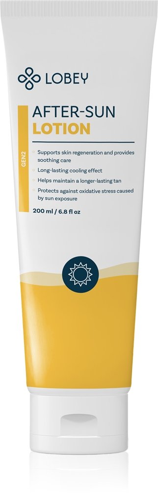 Lobey Body Care Tělové mléko po opalování 200 ml