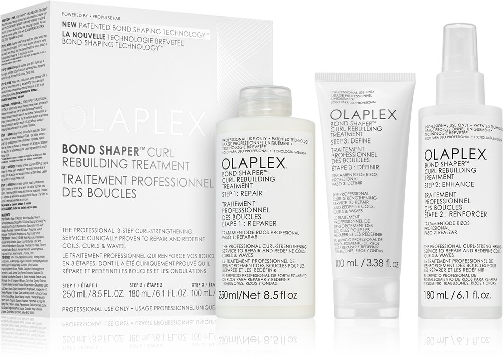 Olaplex Bond Shaper Curl Rebuilding Treatment set