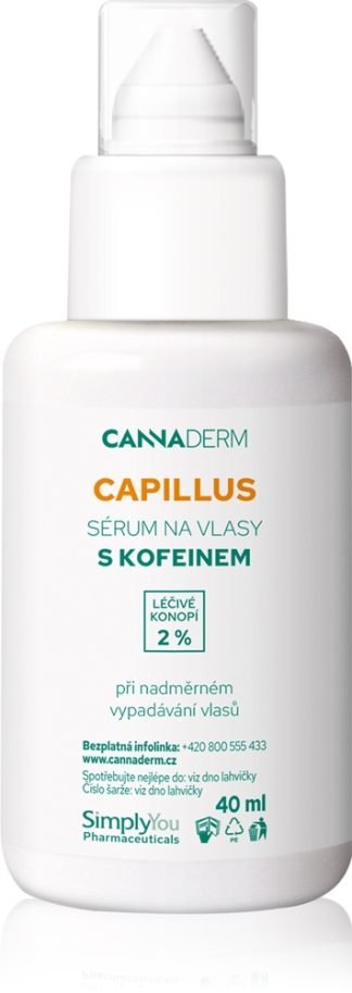 Cannaderm Capillus Caffeine hair serum 40 ml