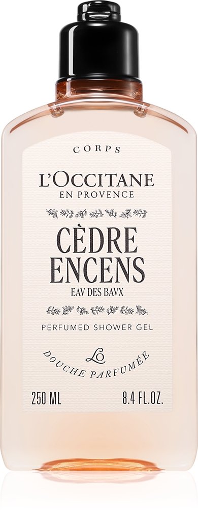 L’Occitane Cèdre Encens Perfumed Shower Gel 250 ml