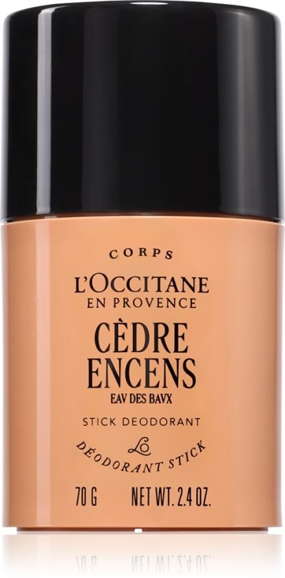 L’Occitane Cèdre Encens Stick Deodorant 70 g