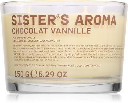 Sister's Aroma Chocolat Vannille 150 g