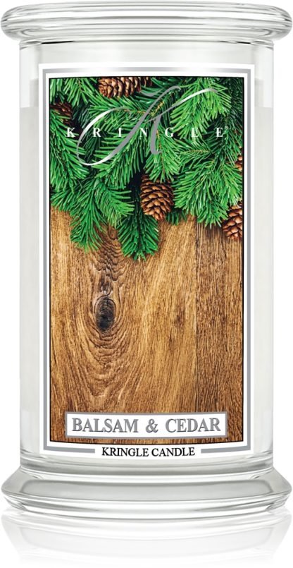 Kringle Candle Classic Balsam & Cedar 623 g