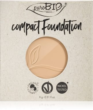 puroBIO Cosmetics Compact Foundation 9 g