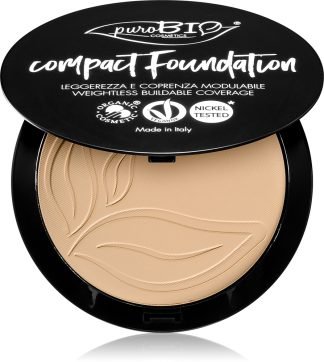puroBIO Cosmetics Compact Foundation 9 g