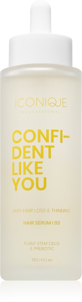 ICONIQUE Professional CONFIDENT LIKE YOU Anti-Hair Loss & Thinning 100 ml
