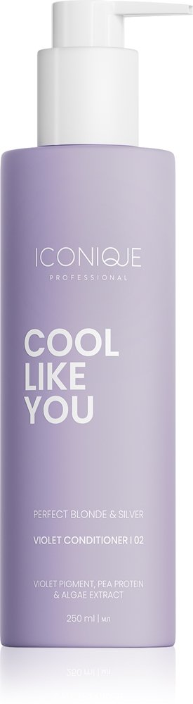 ICONIQUE Professional COOL LIKE YOU Perfect Blonde & Silver Violet 250 ml