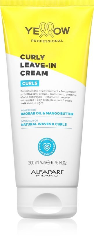 Yellow Professional Curls Curly Leave-in Cream 200 ml