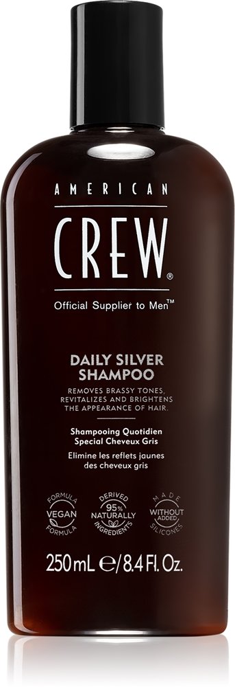American Crew Daily Silver Shampoo 250 ml