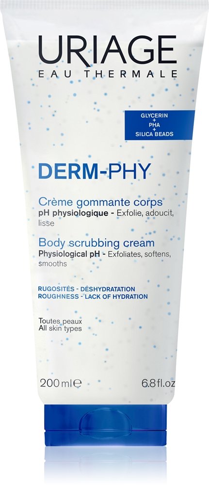 Uriage DERM-PHY Body Scrubbing Cream 200 ml