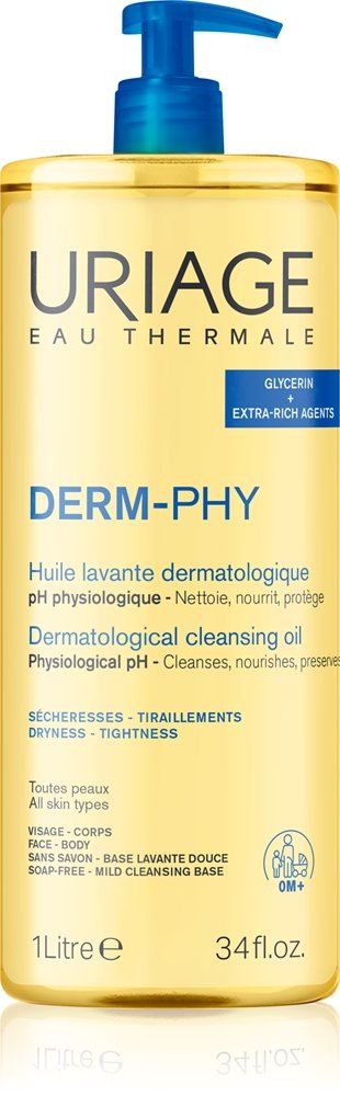 Uriage DERM-PHY Dermatological Cleansing Oil 1000 ml