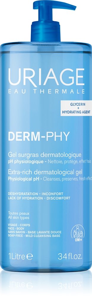 Uriage DERM-PHY Extra Rich Dermatological Gel 500 ml