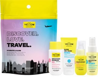 Yellow Professional Discover.Love.Travel. Set