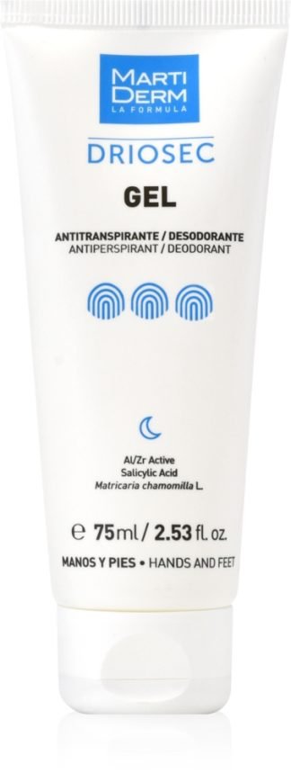 MartiDerm Driosec Gel Antitranspirante 75 ml