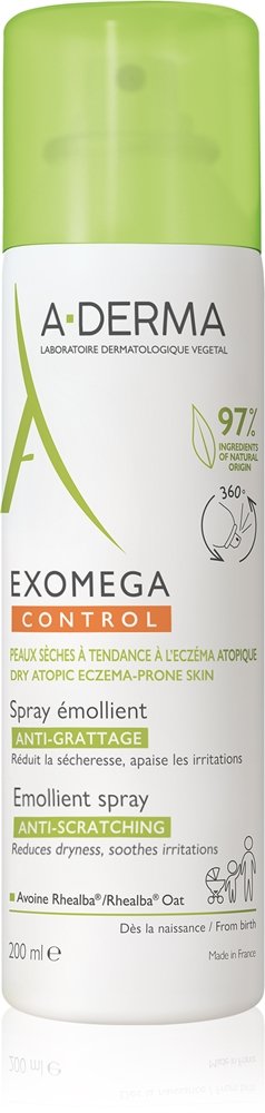 A-Derma Exomega Control Emollient Spray 200 ml