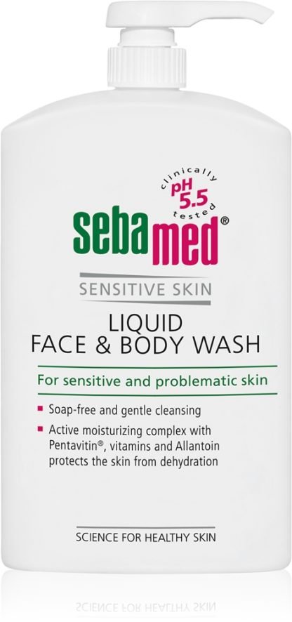 Sebamed Face & Body Wash Sensitive Skin 1000 ml