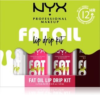 NYX Professional Makeup Fat Oil Lip Drip 4 x 4,8 ml