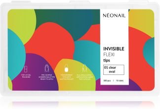 NEONAIL Flexi Tips Invisible 300 St.