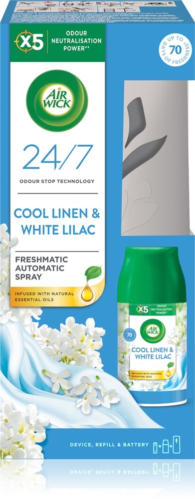 Air Wick Freshmatic Cool Linen & White Lilac 250 ml