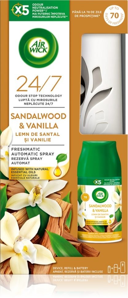 Air Wick Freshmatic Sandalwood & Vanilla 250 ml