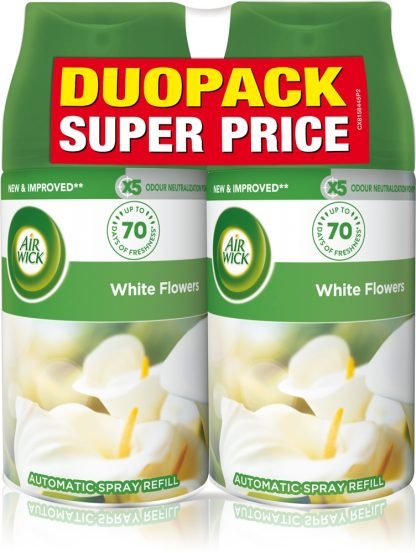 Air Wick Freshmatic White Flowers 2 x 250 ml