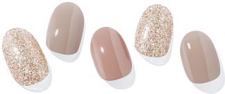 ohora Gel Nail Sticker N Carmel