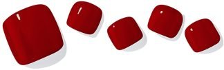 ohora Gel Nail Sticker P Basic Pedicure 30 St.