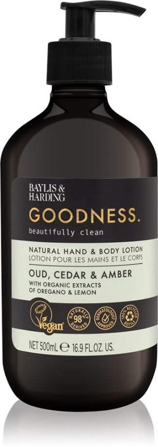 Baylis & Harding Goodness Oud, Cedar & Amber 500 ml