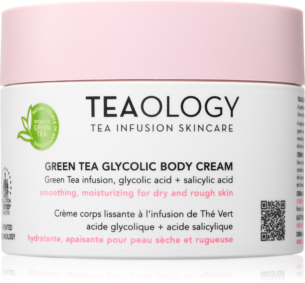 Teaology Green Tea Glycolic Body Cream 260 ml