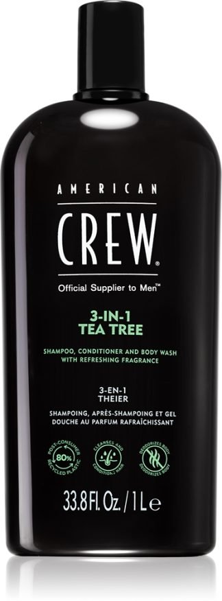 American Crew Hair & Body 3-IN-1 Tea Tree 1000 ml