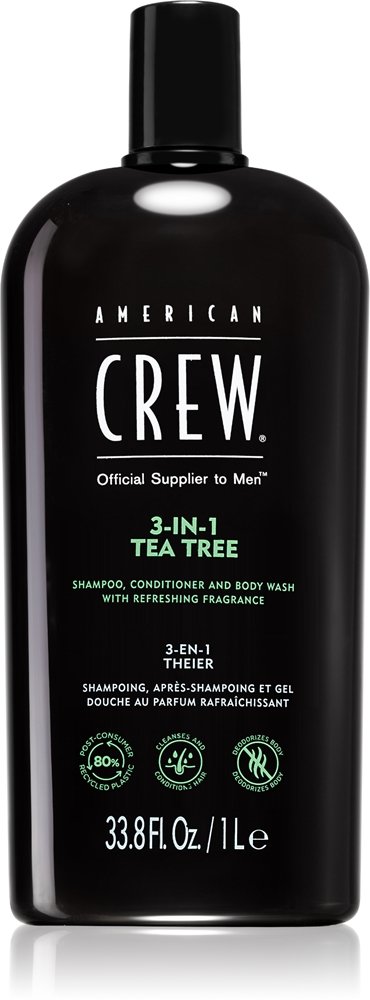 American Crew Hair & Body 3-IN-1 Tea Tree 1000 ml