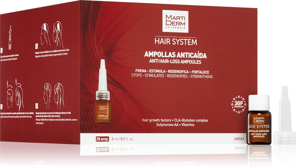 MartiDerm Hair System Anti Hair-Loss Ampoules 28 St.