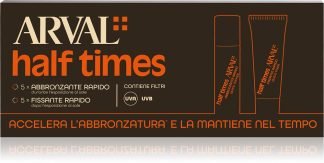 Arval Half Times Fast Tanning Bottle + Tube Set