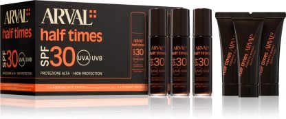 Arval Half Times Fast Tanning Bottle + Tube Set